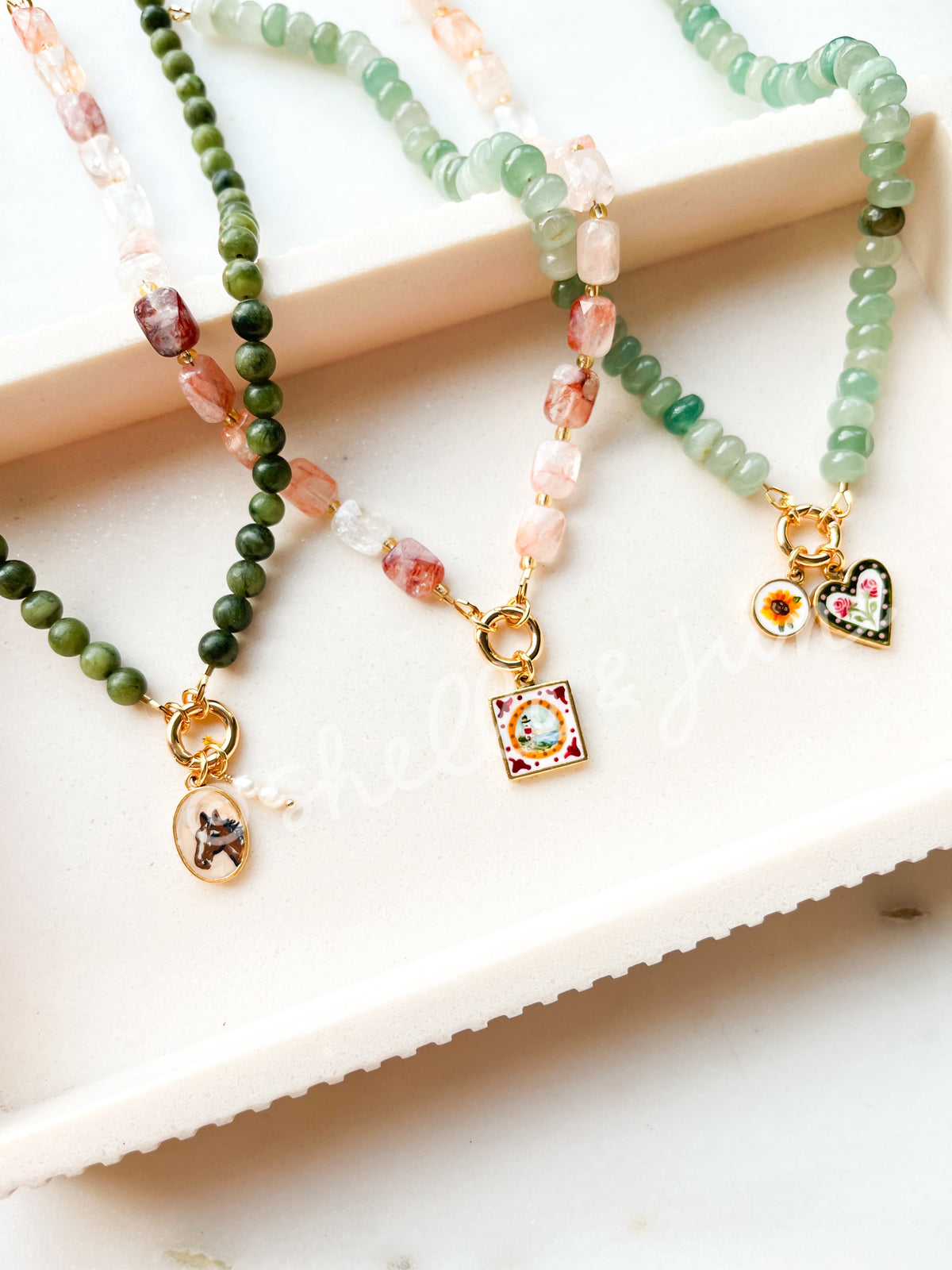 Fall Handpainted Charms
