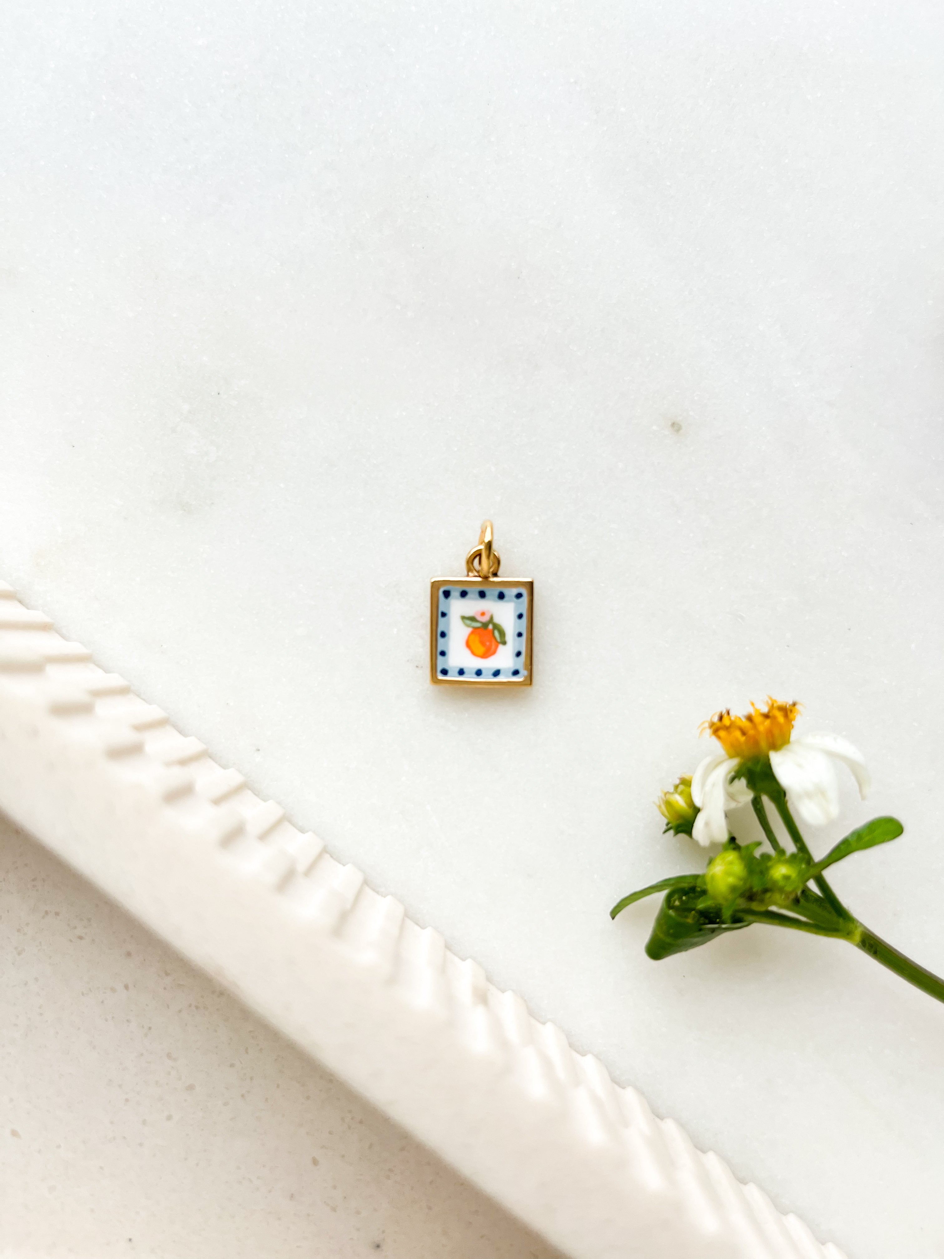 Handpainted Dotted Cutie Charm