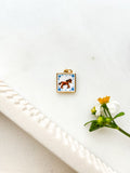 Handpainted Horse Tile Charm