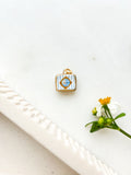 Handpainted Charm Sailboat Frame