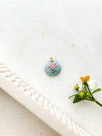 Handpainted Charm Roses Shell