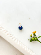 Handpainted Charm Blueberry