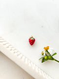 Handpainted Charm Strawberry