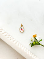 Handpainted Charm Lil Berry