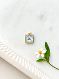Handpainted Charm Be Still Tile