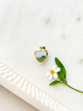 Handpainted Charm Lily Field Locket