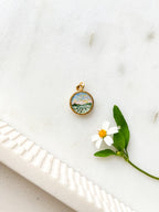 Handpainted Charm Lily Field